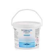 OxySan & SPA Granulare 5 Kg – Ossigeno attivo granulare a base di Persolfato, per piscine, vasche e SPA