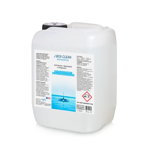 J Box Clean Antigoccia 5 Lt – Detergente Con Velo Anti Goccia