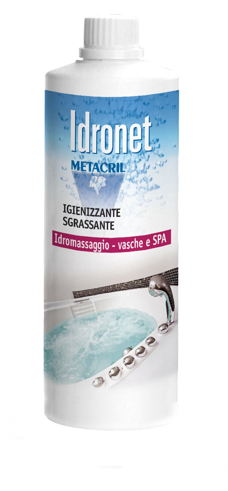 IDRONET - 500ml Igienizzante sanificante per impianti idromassaggio
